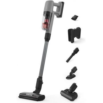 Aspirator Electrolux Seria 700 EP71AB14UG, vertical, 100W, 0.3L, Negru/Argintiu