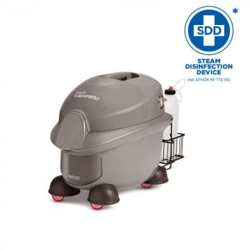 Aspirator Profesional cu Abur Polti Vaporetto MV 20.20, Functie Injectie Extractie, Spalare cu Detergent, 2550 W, 1,5 L, 155  C. Gri
