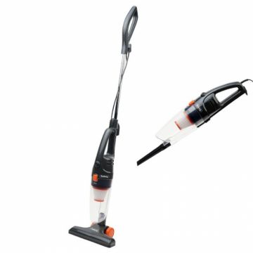 Aspirator vertical 2in1 Rosberg R51001A, 600W, 800 ml, filtru Hepa, Negru