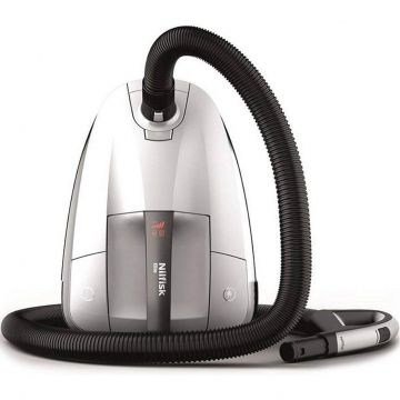 Nilfisk Aspirator Cu Cilindru Nilfisk, Cu Sac 3.6l,  7.2kg, 73dB, Filtru Hepa, Cablu 8m, Alb