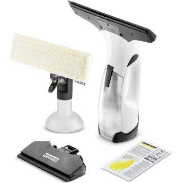Aspirator Karcher WV 2 Plus N, de geamuri, 10W, 0.1L, Alb/Negru