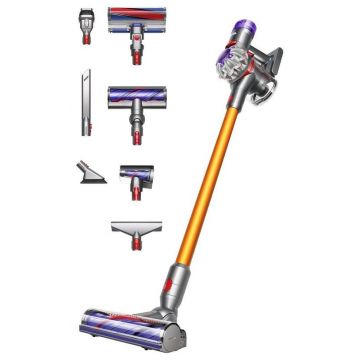 Aspirator vertical Dyson SV25 V8 Absolute (2023) 476547-01, 0.54 L, Autonomie 40 min (Argintiu)