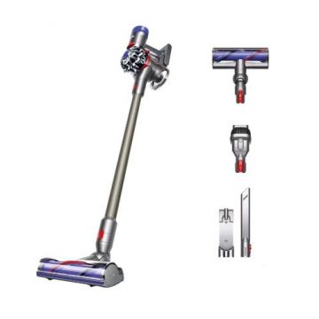 Aspirator vertical Dyson V8 Motorhead, 425 W, 21.6V, 0.54 l, autonomie 40 min (Argintiu)